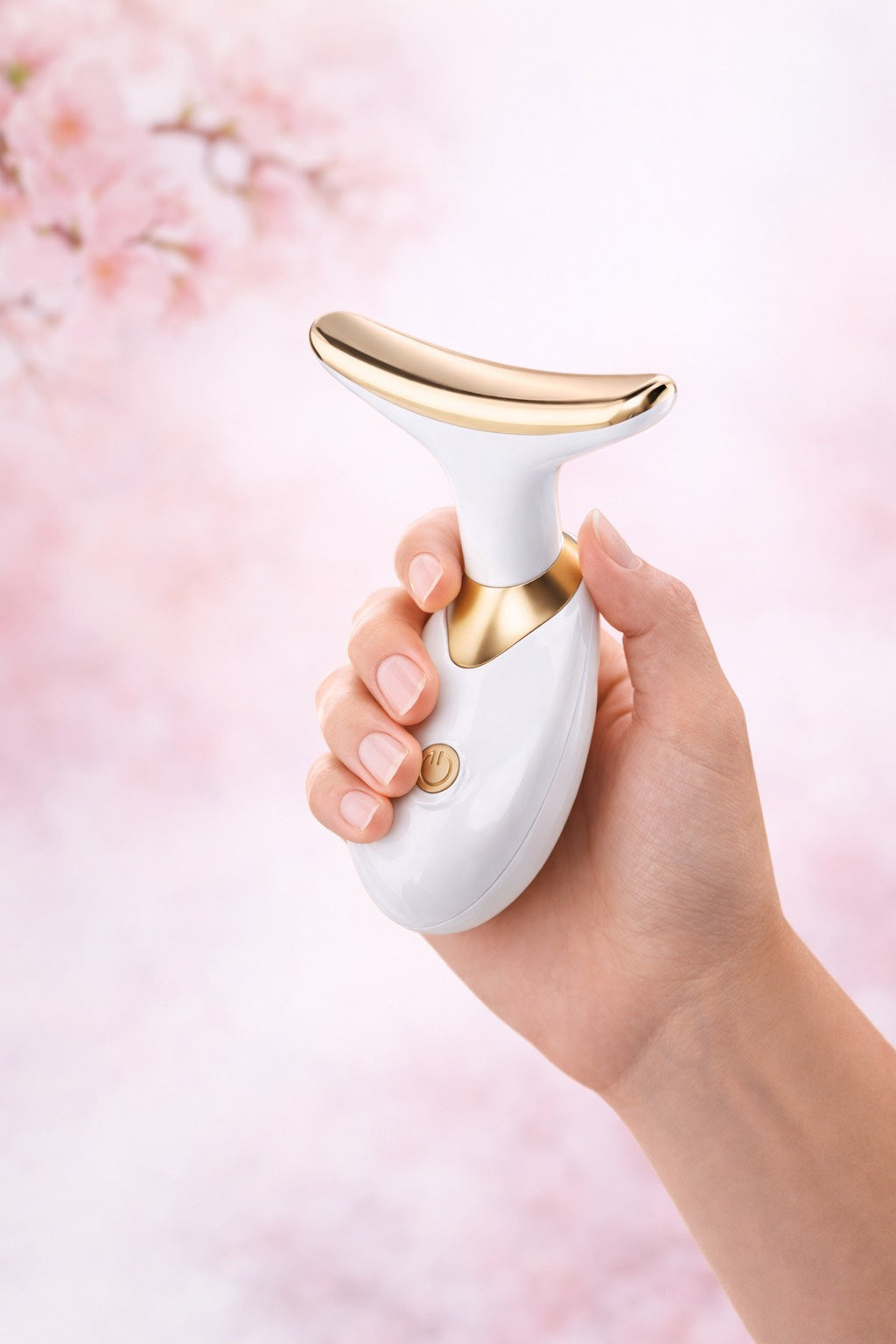 Masajeador cuello y papada con vibración