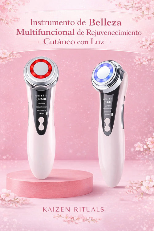 Masajeador facial Ledterapia